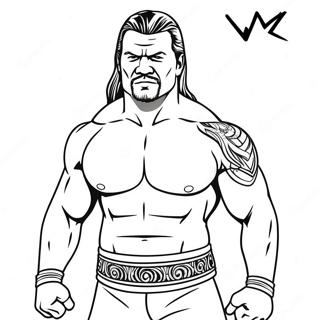 Pagina Para Colorear De Wwe 20079-18703