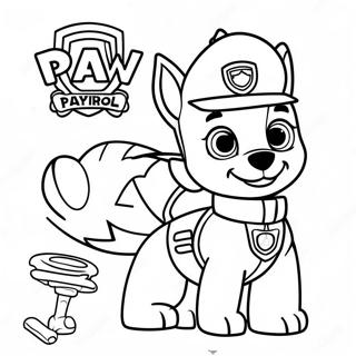 Pagina Para Colorear De Ryder De Paw Patrol 20100-18710