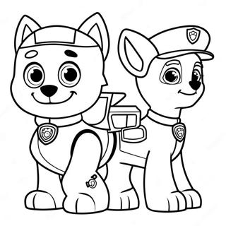 Pagina Para Colorear De Ryder De Paw Patrol 20100-18712