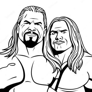 Pagina Para Colorear De Wwe 20110-18720