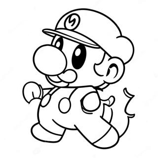 Pagina Para Colorear De Cappy De Super Mario Odyssey 20201-18782