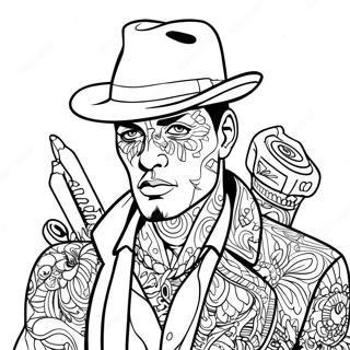 Pagina Para Colorear De Tatuaje Gangsta 2021-1660