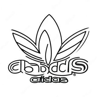 Pagina Para Colorear Del Logo De Adidas 20271-18840