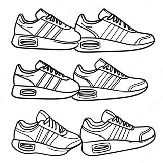 Pagina Para Colorear De Zapatillas Adidas 20272-18841