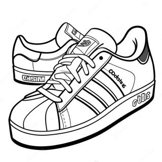 Pagina Para Colorear De Zapatillas Adidas 20272-18844