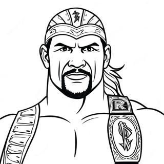 Pagina Para Colorear De Wwe 20751-19222