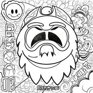 Pagina Para Colorear Del Logo De Bape 20812-19264