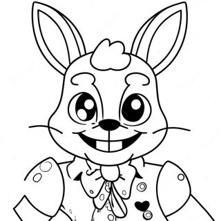 Pesadilla Bonnie Páginas Para Colorear