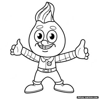 Jimmy Neutron Páginas Para Colorear