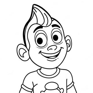 Pagina Para Colorear Jimmy Neutron 20932-19360