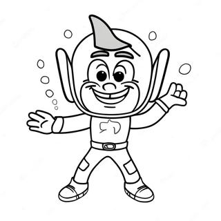 Pagina Para Colorear Jimmy Neutron Con Jetpack 20933-19363