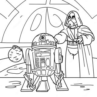 Pagina Para Colorear De Star Wars Navideno 21002-19415