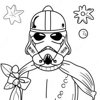 Pagina Para Colorear De Star Wars Navideno 21002-19416