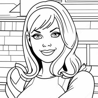 Pagina Para Colorear De Gwen Stacy 21022-19432