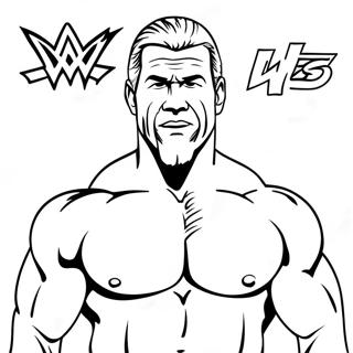 Pagina Para Colorear De La Wwe 21272-19627