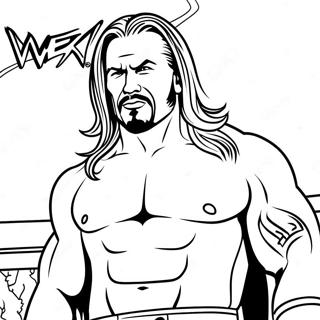 Pagina Para Colorear De Wwe 21322-19666