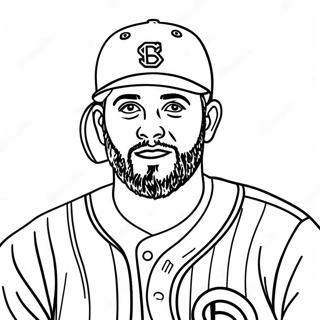 Bryce Harper Páginas Para Colorear