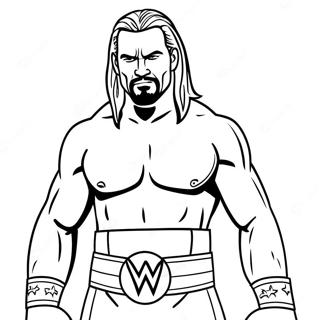 Pagina Para Colorear De Wwe 21372-19706