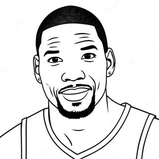 Pagina Para Colorear De Kevin Durant 21452-19770