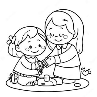 Pagina Para Colorear De Actividades De Amabilidad Reconfortantes 21473 19936