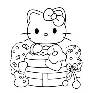 Pagina Para Colorear De Hello Kitty En Navidad 21522-19827