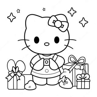 Pagina Para Colorear De Hello Kitty En Navidad 21522-19969