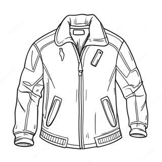 Pagina Para Colorear De Chaqueta 21572-20010