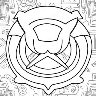 Pagina Para Colorear Del Logo De Overwatch 21592-20026