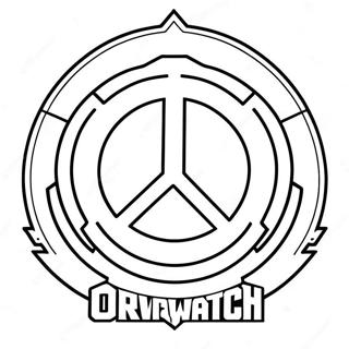 Pagina Para Colorear Del Logo De Overwatch 21592-20027