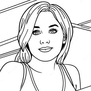 Pagina Para Colorear De Miley Cyrus 21612-19898