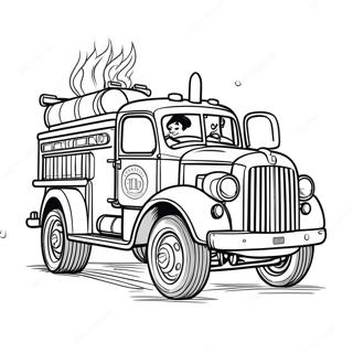 Pagina Para Colorear De Marshall Con Camion De Bomberos 2182-1790