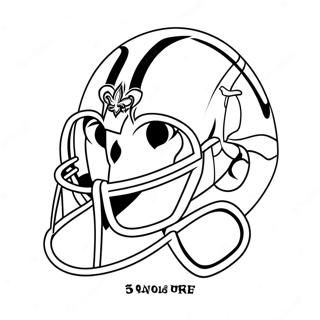 Pagina Para Colorear De La Mascota De Los New Orleans Saints 21833-20221