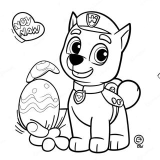 Pagina Para Colorear De Pascua De Paw Patrol 21872-20251