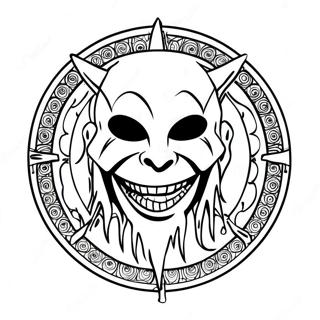 Pagina Para Colorear Del Logo De Slipknot 21922-20290