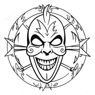 Pagina Para Colorear Del Logo De Slipknot 21922-20292