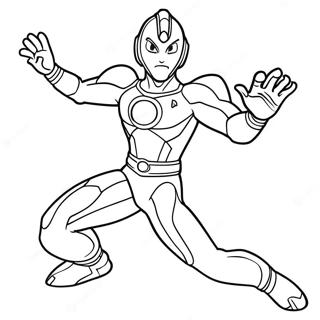 Ultraman Páginas Para Colorear