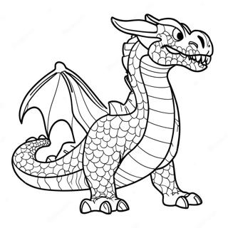 Pagina Para Colorear De Dragon De Fuego Genial 22093-20418