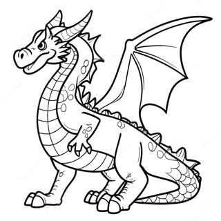 Pagina Para Colorear De Dragon De Fuego Genial 22093-20419