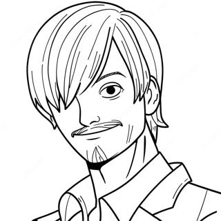 Pagina Para Colorear De Sanji 22153-20468