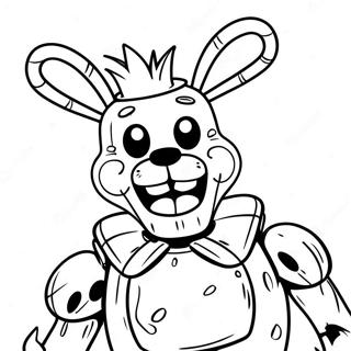 Pagina Para Colorear De Springtrap Fnaf Espeluznante 22164-20477