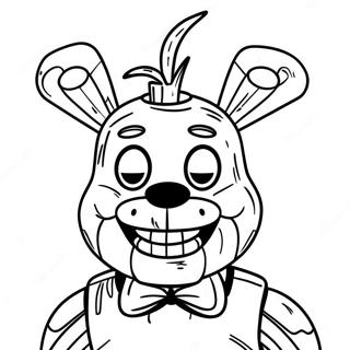 Pagina Para Colorear De Springtrap Fnaf Espeluznante 22164-20478