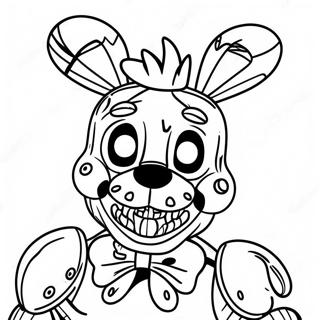 Pagina Para Colorear De Springtrap Fnaf Espeluznante 22164-20480