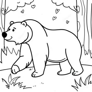 Pagina Para Colorear De Un Oso Grizzly 22223-20524