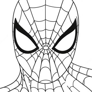 Pagina Para Colorear De La Cara De Spiderman 22263-20554