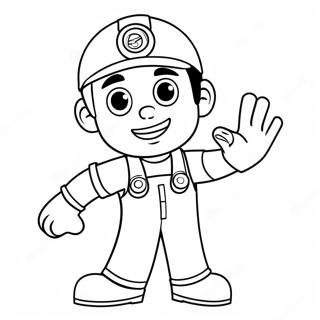 Pagina Para Colorear De Handy Manny 22803-20980