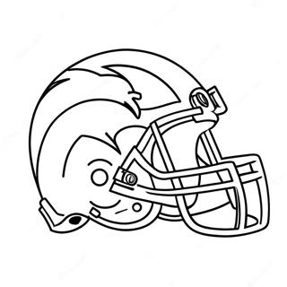 Pagina Para Colorear Del Logo De Los Denver Broncos 22893-21050