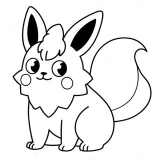 Pagina Para Colorear De Flareon 22933-21082