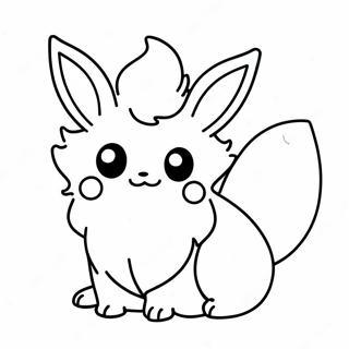 Pagina Para Colorear De Flareon 22933-21083