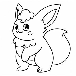 Pagina Para Colorear De Flareon 22933-21084