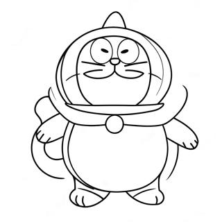 Pagina Para Colorear De Doraemon 23033-21163